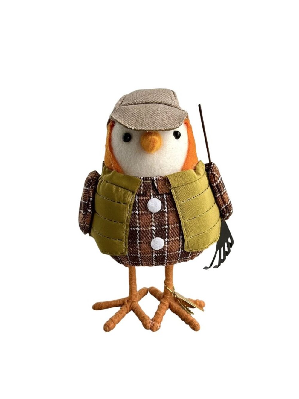 2022 Hyde & EEK! Boutique "Oakley" Featherly Friends Fall Raking Leaves Bird